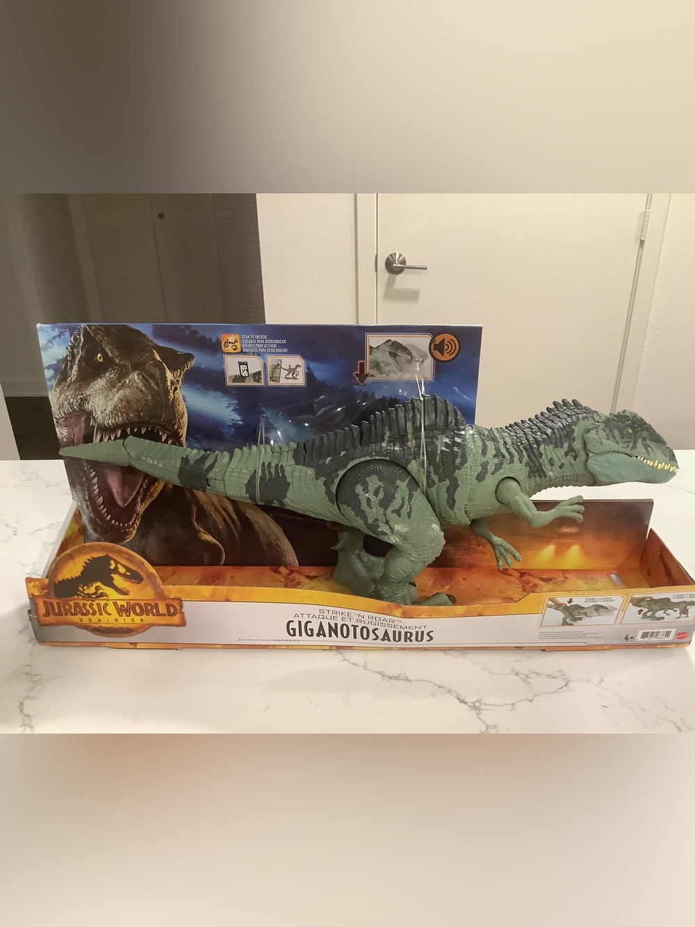 Jurassic World Dominion Giganotosaurus 21.5” Mattel GYC94 NEW Rare Discontinued